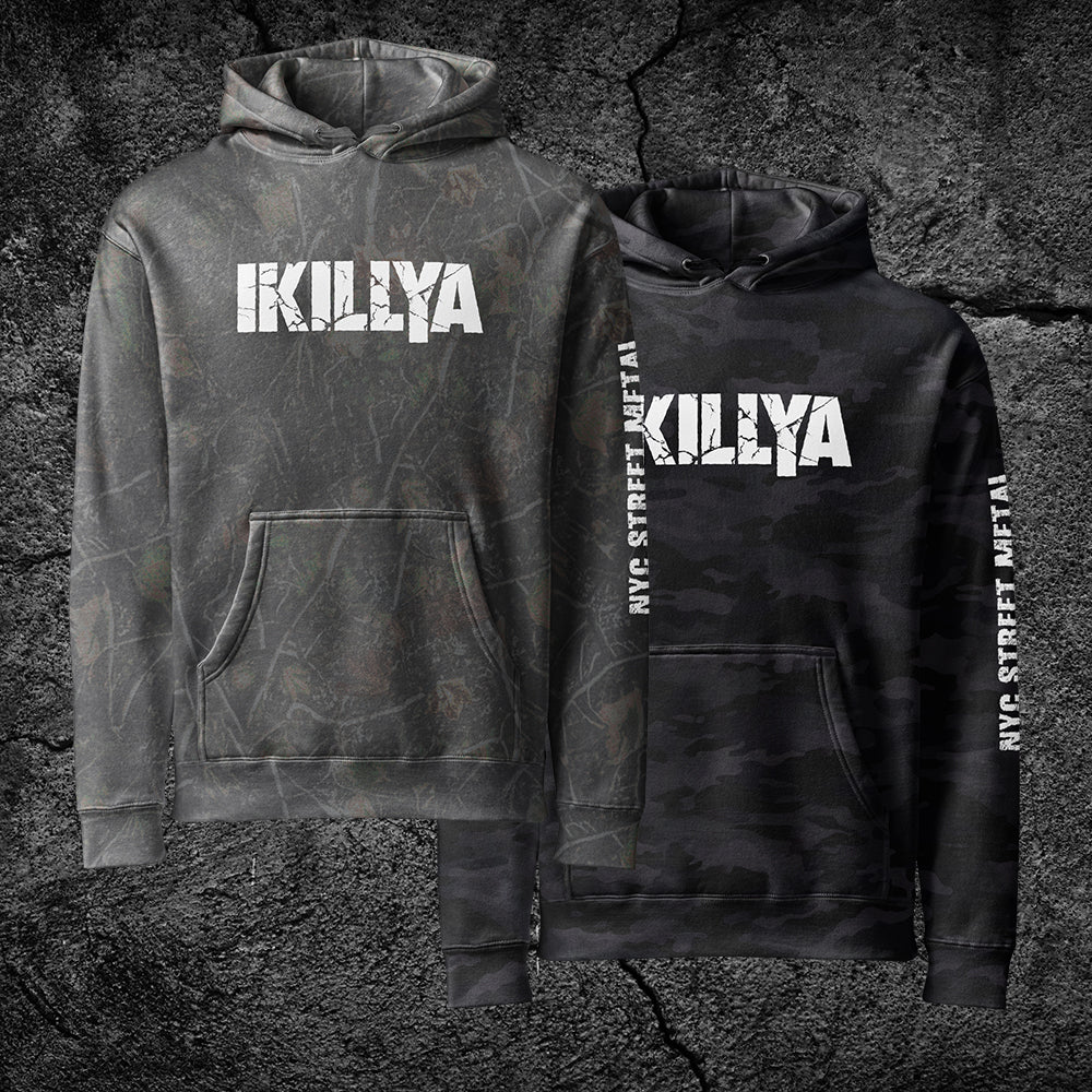 NYC Street Metal Camo Hoodies – IKILLYA